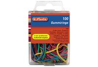 Herlitz Gummiring 100er Box 20-70mm Durchmesser (8770000)