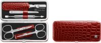 Zwilling Maniküre Pediküre Set 5tlg. mit Nagelschere, Leder Kosmetikprodukte