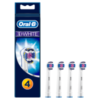 Oral-B Ersatz-Zahnbürste - 152569 Oral-B 3DWhite 3er+1