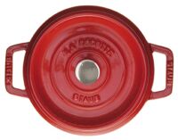 Staub Cocotte, 18 cm | Kirsch-Rot | rund | Gusseisen (40509-814-0)