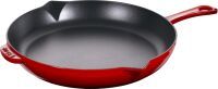 Staub Bratpfanne mit Ausgießnase, 26 cm | Gusseisen | Kirsch-Rot | rund (40510-717-0)