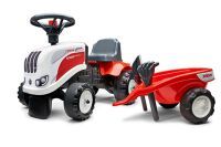 Falk Lauffahrzeug STEYR Traktor + Ladefläche