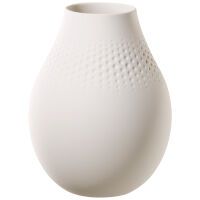 Villeroy & Boch Manufacture Collier blanc Vase Perle hoch