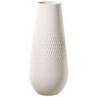 Villeroy & Boch Manufacture Collier blanc Vase Carré hoch
