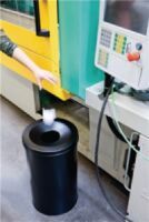 Durable Papierkorb Safe rund 30 Liter schwarz