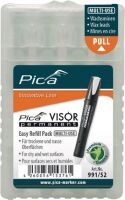 Pica VISOR permanent Ersatzminen -Sets, weiss Markierprodukte