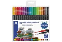 STAEDTLER Doppelfasermaler permanent div. Farben 18-teilig retail (3187 TB18)