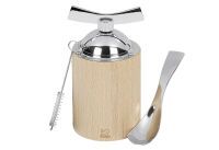 Peugeot Isen Leinsamenmühle Buchenholz natur 13 cm Gewürzmühlen