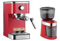 GRAEF Siebträger-Espressomaschine ES 403 salita mit Kaffeemühle CM 203 (300725)