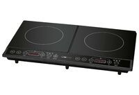 Clatronic DKI 3609 - Black - Countertop - Zone induction hob - Glass-ceramic - 2 zone(s) - 2 zone(s)