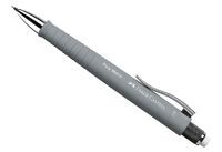 FABER-CASTELL Druckbleistift POLY MATIC, 0,7, Härtegrad: B, Schaftfarbe: grau