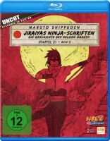 Naruto Shippuden - Jiraiyas Ninja-Schriften: Die Geschichte des Helden Naruto - Staffel 21.2: Episode 662-670 (2 Blu-rays)