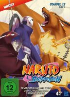Naruto Shippuden - Bemächtigung des Kyubi und schicksalhafte Begegnungen - Staffel 12, Box 1: Folge 463-487 (4 DVDs)