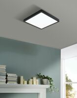 Eglo AUFBAUSPOT LED 285X285 20W 830 (FUEVA 5 SCHWARZ)