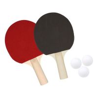 Best Sporting, Tischtennis-Set, schwarz, rot 5 teilig
