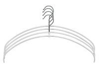 MAWA Leichtbügel "Economic Light 42/PT" - 5 Stück