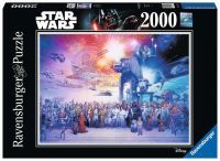 Ravensburger Erwachsenenpuzzle „Star Wars Universum“ 2.000 Teile ab 14 Jahre Star Wars Puzzle von Ravensburger