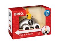 Brio Push & Go Rennwagen Silber Edition