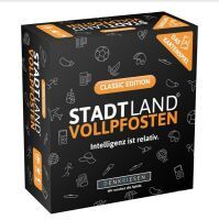 STADT LAND VOLLPFOSTEN KARTENSPIEL