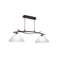 Eglo Leuchten Pendelleuchte 2 D braun alabaster