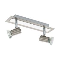 Eglo SPOT 2X3W GU10-LED NI-MATT/CHR (ROTTELO +LM   25H507)