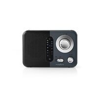Nedis PORTABLE RADIO UKW        2,4W (RDFM1300GY     SW/GR)