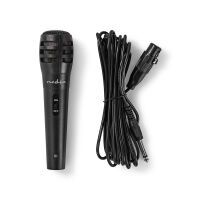 Nedis Kabelgebundenes Mikrofon| Cardioid| Abnehmbares Kabel| 5.00 m| 80 Hz - 12 kHz|