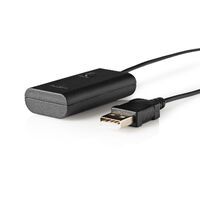 Nedis Bluetooth® Transmitter / Audio- / Video- / Dateneingänge: 1x AUX / 1x USB / SBC / Bis zu 1 Geräte / Schwarz