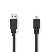 Nedis USB KABEL MICRO B-STE.  2M BOX (CCGB60500BK20     SW)