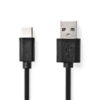 Nedis USB KABEL 2.0 A/C  1M  60W BOX (CCGB60600BK10     SW)
