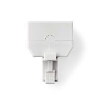 Nedis Telefondose Wandmontage| Verbindungstyp RJ11| 6P4C Stecker| 2x 4/6