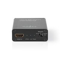 Nedis HDMI ™ Extractor / HDMI™ Input / TosLink Female / 1x 3.5 mm / 1x HDMI™ Output / Maximale Auflösung: 4K@60Hz / 18 Gbps / Metall / Anthrazit / Kartonverpackung