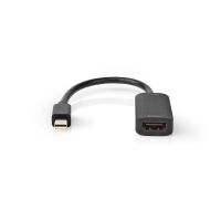 Nedis Mini Displayport-Kabel| DisplayPort 1.4| Stecker| HDMI Ausgang - Adapter - Digital/Display/Video