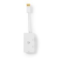 Nedis DisplayPort-Multiport-Adapterkabel Displayport-Stecker auf VGA-Buchse DVI-D Buchse - Cable