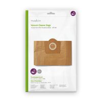 Nedis Staubsaugerbeutel / 10 Stück / Papier / Meist verkauft für: Rowenta Bully - ZR765 / Braun