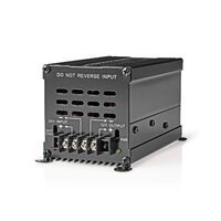 Nedis Stromwandler / Auto Angetrieben / 24 V DC / 12 V DC / 240 W / Schraubklemme / Ausgestattet mit einer Sicherung / Schwarz