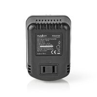 Nedis Stromwandler / Netzstromversorgung / 230 V AC 50 Hz / 30 W / Schutzkontakt / Schwarz