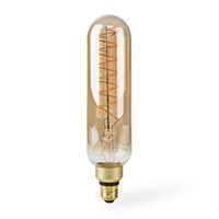 Nedis LED-Filament-Lampe E27| T65| 8.5 W| 600 lm| 2000 K| Mit Gold Finish| Retro