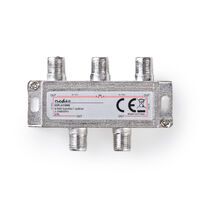 Nedis Satelliten-Splitter| 5 - 2400 MHz| Einführungsverlust 11.5 dB| Anzahl der