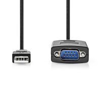 Nedis RS232 KONVERTER USB-A ST-RS232 (CCGW60852BK09)