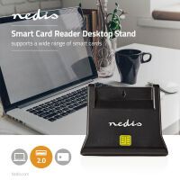 Nedis Kartenleser| Smart Card ID| USB 2.0