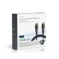 Nedis Aktive optische High Speed??HDMI-Kabel mit Ethernet| HDMI Stecker| - Cable - Digital/Display/Video