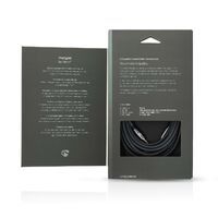 Nedis Stereo-Audiokabel / 3.5 mm Stecker / 3.5 mm Stecker / Vergoldet / 5.00 m / Rund / Grau / Gun Metal Grau / Verpackung mit Sichtfenster