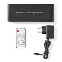 Nedis N VSWI3475AT - HDMI -Umschalter 5 -> 14K2K bei 60 fps/HDCP2.2