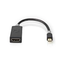 Nedis Mini Displayport-Kabel| DisplayPort 1.4| Stecker| HDMI Ausgang - Adapter - Digital/Display/Video