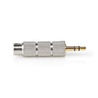Nedis N CATB22935GD - 3.5 mm Stereo Klinken Stecker auf 6.35 Buchse