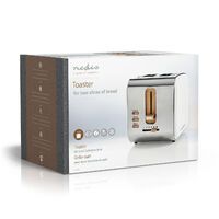 Nedis 2-SCHLITZ TOASTER         900W (KABT510EWT      WEIß)