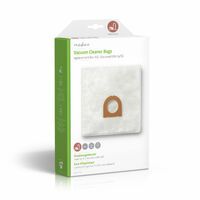 Nedis Staubsaugerbeutel / 4 Stück / Synthetik / Meist verkauft für: H.E.-Bauknecht Birdy/SC / Weiss