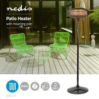 Nedis TERRASSENSTRAHLER STATIV 2000W (HTPA120EBK)