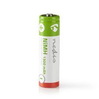 Nedis Wiederaufladbarer Ni-MH-Akku AA| 1.20 V| NiMH|| Wiederaufladbar| 1300 mAh| - Battery - Mignon (AA)